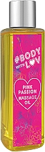 Масло для массажа "Розовая страсть" - New Anna Cosmetics Body With Luv Massage Oil Pink Passion — фото N1