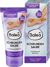 Парфумерія, косметика Кремова мазь для ніг - Balea Schrunden Salbe Ointment For Feet