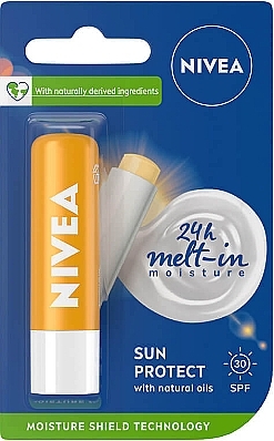 Бальзам для губ с SPF 30 - NIVEA Sun Protect — фото N1