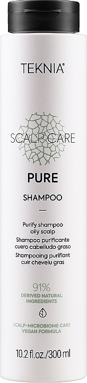 Мицеллярный шампунь для жирной кожи головы - Lakme Teknia Scalp Care Pure Shampoo