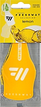 Ароматизатор підвісний "Lemon" - Fresh Way Selection — фото N1