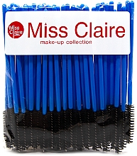 Одноразовые щеточки для ресниц и бровей, черные - Miss Claire — фото N5