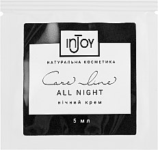 Духи, Парфюмерия, косметика Ночной крем для лица "All Night" - InJoy Care Line (пробник)