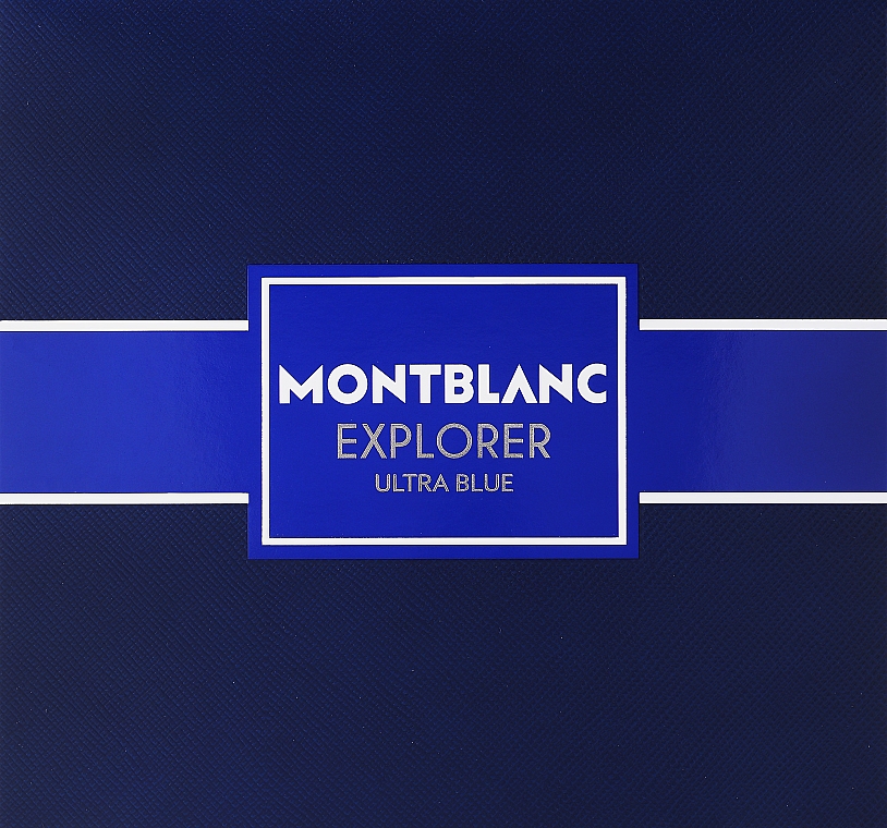 Montblanc Explorer Ultra Blue - Набір (edp/60ml + sh/gel/100ml) — фото N1