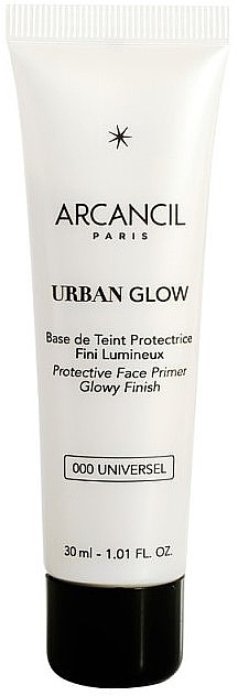 Праймер з сяйним фінішем - Arcancil Paris Urban Glow Protective Face Primer Glowy Finish — фото N1