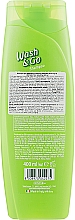 Шампунь с экстрактом граната для окрашенных волос - Wash&Go 100 % Volume Shampoo — фото N4