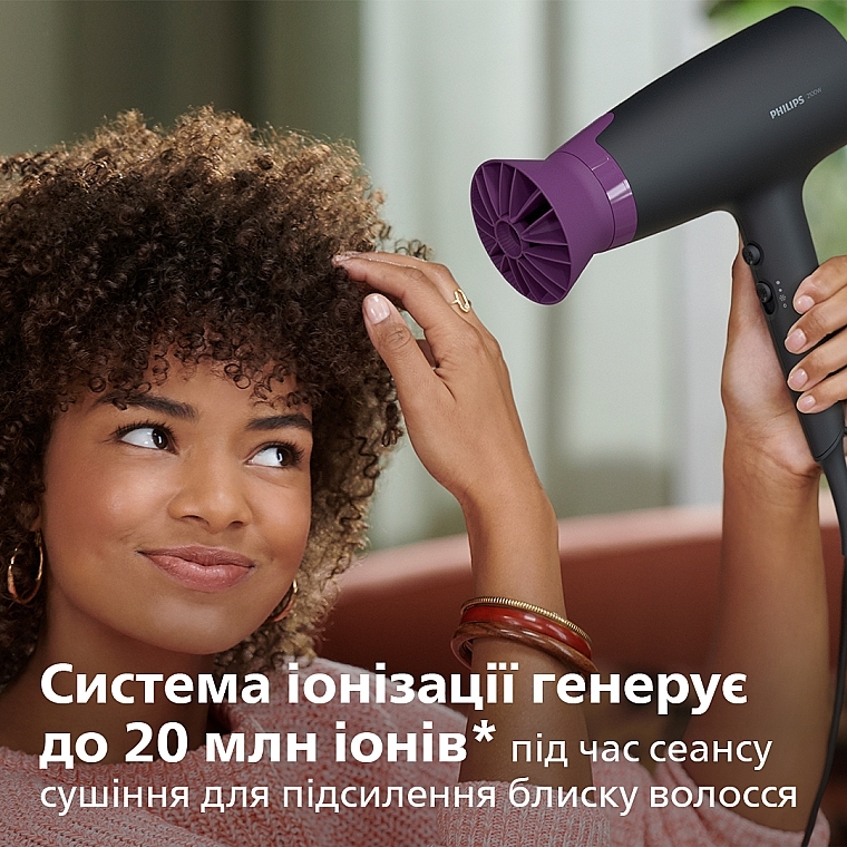 Фен для волос - Philips 3000 series BHD351/30 — фото N7