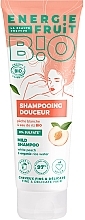 Шампунь для тонких волос "Белый персик и органическая рисовая вода" - Energie Fruit White Peach & Organic Rice Water Mild Shampoo — фото N1