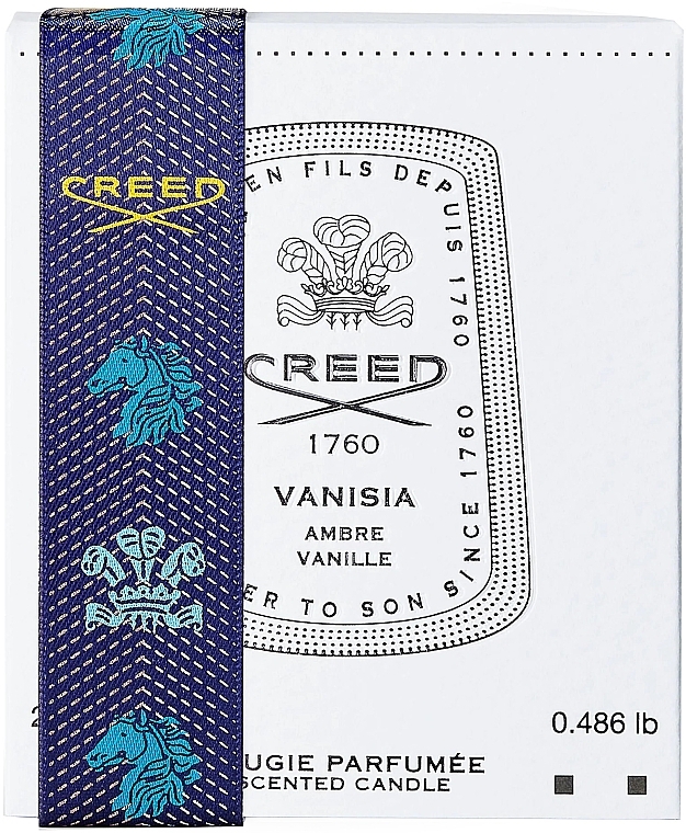 Creed Vanisia Blue Leather Candle - Парфюмированная свеча — фото N2