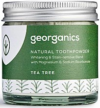 Духи, Парфюмерия, косметика Натуральный зубной порошок - Georganics Tea Tree Natural Toothpowder