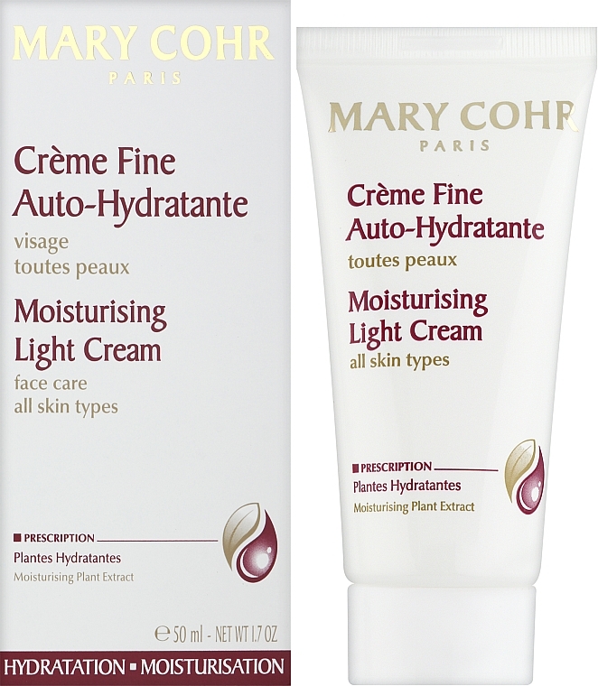 Легкий зволожувальний крем - Mary Cohr Light Moisturising cream — фото N2