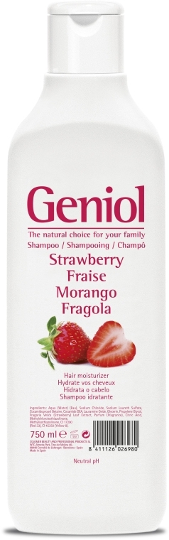 Шампунь зволожуючий - Geniol Shampoo — фото N1