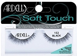 Парфумерія, косметика Накладні вії - Ardell Soft Touch Eye Lashes Black 153