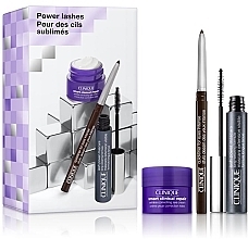 Набор - Clinique Power Lashes (mascara/6ml + eye/liner/0.14g + eye/cr/5ml) — фото N1