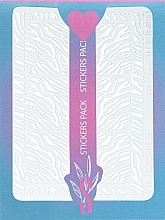 Парфумерія, косметика Дизайнерські наклейки для нігтів "Foil 0069" - StickersSpace 