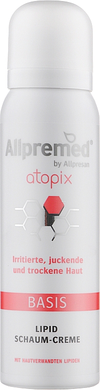 Ліпідний крем-пінка "Базовий догляд" - Allpresan Atopix Basik Lipid Schaum-Creme — фото N1