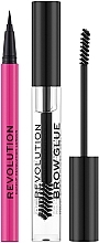 Набор, 2 продукта - Makeup Revolution Eye & Brow Icons Gift Set — фото N2