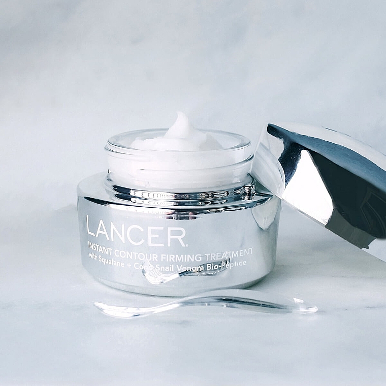 Концентрований крем для обличчя - Lancer Instant Contour Firming Treatment with Squalane + Cone Snail Venom Bio-Peptide — фото N3