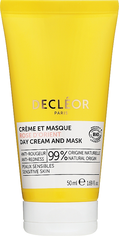 Заспокійлива маска-крем 2 в 1 для чутливої шкіри обличчя - Decleor Harmony Calm Soothing Comfort Cream & Mask 2 in 1 — фото N1