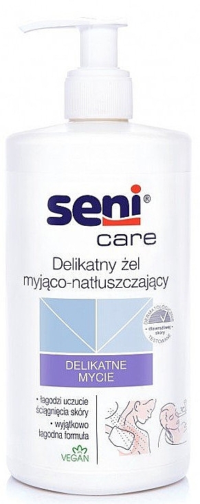 Ніжний гель для миття та догляду за тілом - Seni Care — фото N1