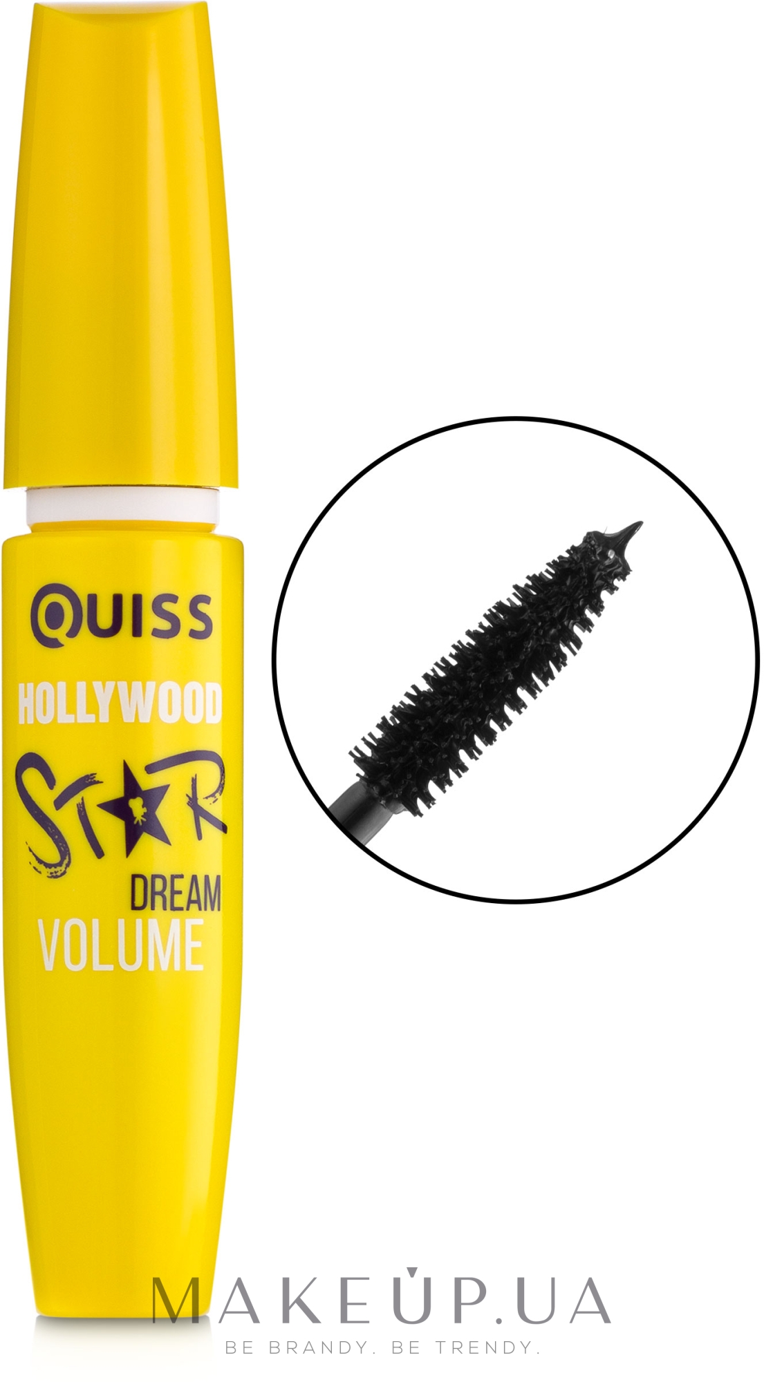 Туш для вій - Quiss Hollywood Star Volume Dream — фото Black