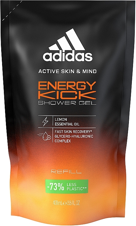 Мужской гель для душа - Adidas Energy Kick Shower Gel Refill — фото N1