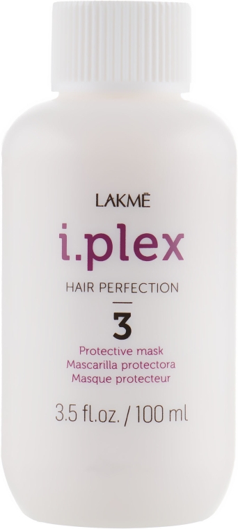 Захисна маска для волосся - Lakme I.Plex Hair Perfection 3 Protective Mask