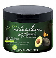 Парфумерія, косметика Маска для волосся - Naturalium Super Food Avocado Mask