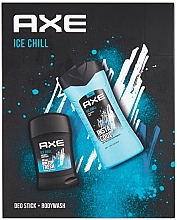 Духи, Парфюмерия, косметика Набор - Axe Ice Chill Gift Set (sh/gel/250ml + deo/stick/50ml)