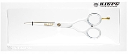 Парфумерія, косметика Ножиці перукарські, 2445/5.5, білі - Kiepe Hair Scissors Luxury Regular 5.5"