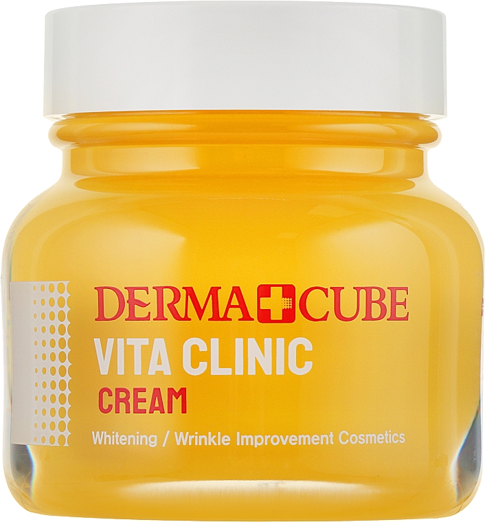 Освітлювальний крем для обличчя - FarmStay Derma Cube Vita Clinic Cream