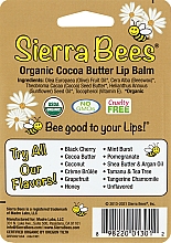 Набір бальзамів для губ "Какао масло" - Sierra Bees (lip/balm/4x4,25g) — фото N2