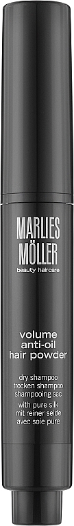Сухой шампунь придающий объем с шелком - Marlies Moller Specialists Volume Anti-Oil Hair Powder  — фото N1