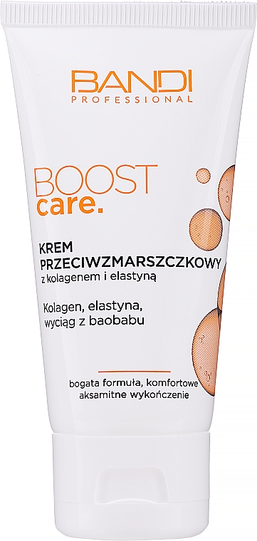 Крем против морщин с коллагеном и эластином - Bandi Professional Boost Care Anti-Wrinkle Cream With Collagen and Elastin — фото N1