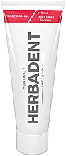 Зубна паста з фтором на травах - Herbadent Professional Herbal Fluoride Toothpaste — фото N1