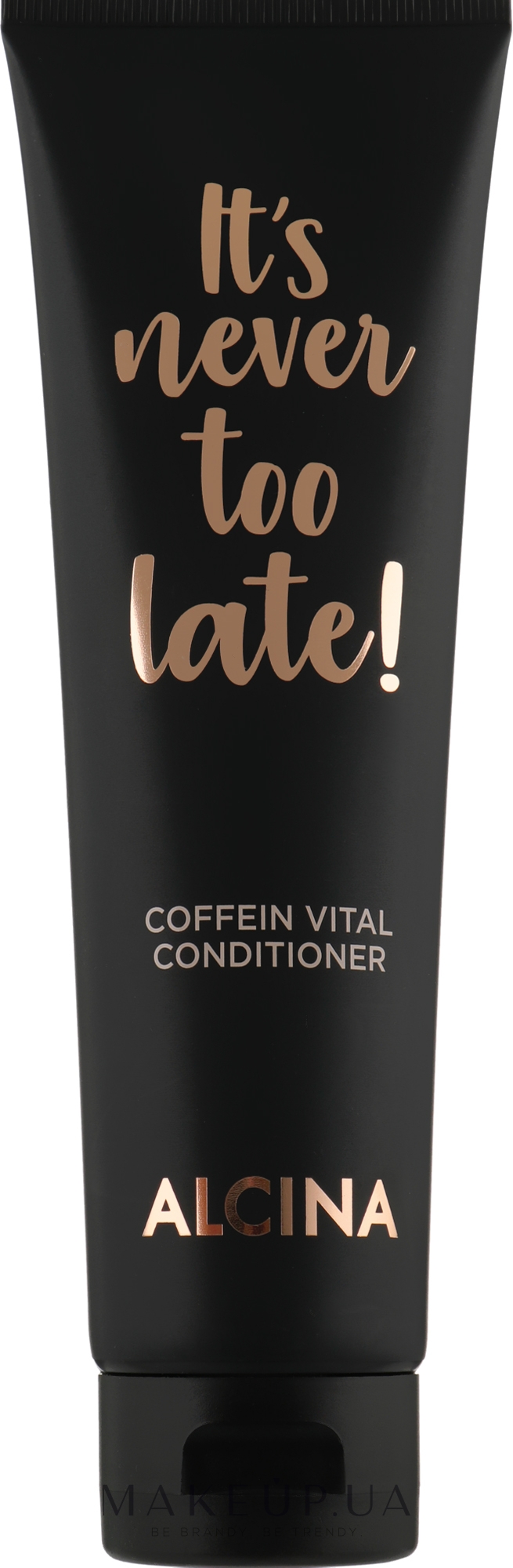 Кофеїновий вітамінізований кондиціонер - Alcina It's Never Too Late Coffein Vital Conditioner — фото 150ml