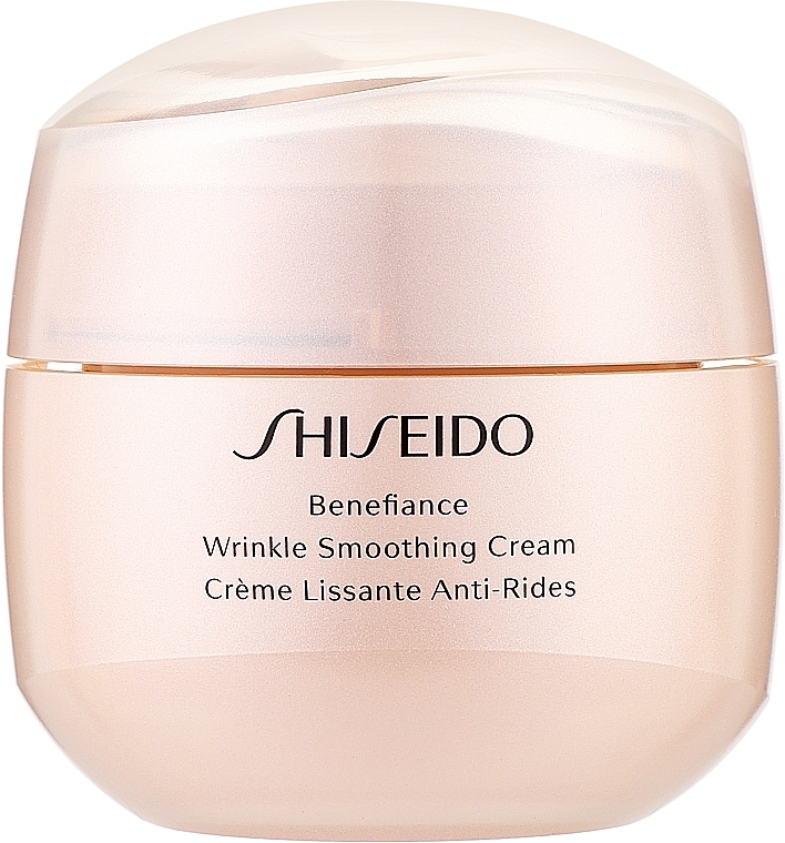 Крем для обличчя, що розгладжує зморшки - Shiseido Benefiance Wrinkle Smoothing Cream — фото N1