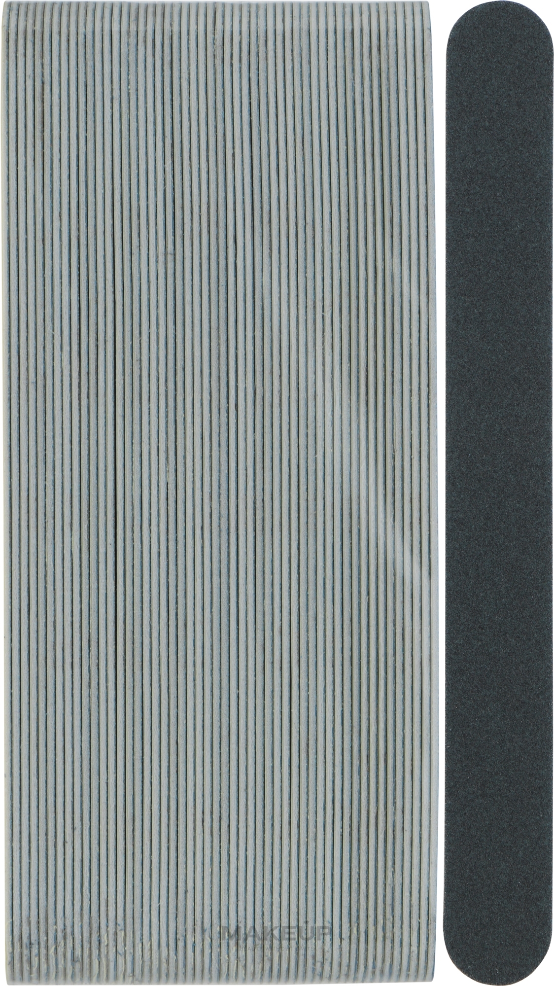 Сменные файлы для пилки с мягким слоем, ровные, 180 мм, 240 грит, черные - ThePilochki — фото 50шт