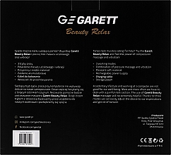 Подушка массажная для шеи - Garett Beauty Relax Brown — фото N3