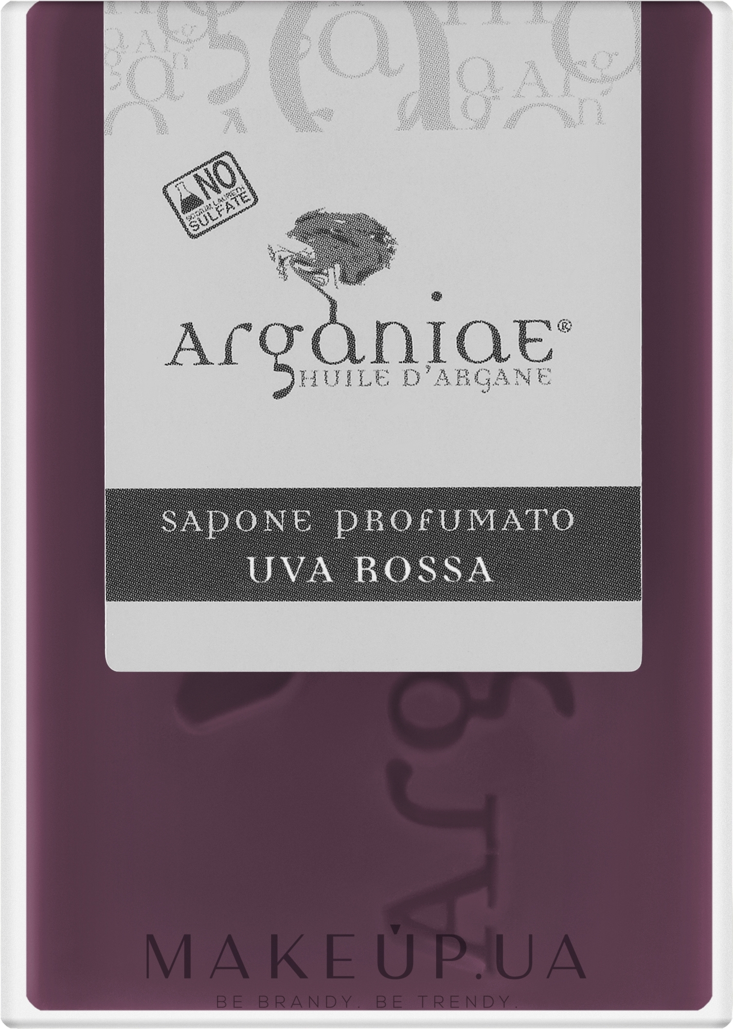 Мыло натуральное "Красный виноград" - Arganiae Soap Red Grape — фото 100g