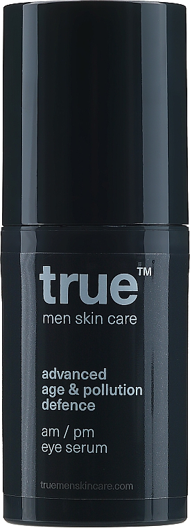 Сыворотка для кожи вокруг глаз - True Men Skin Care Advanced Age & Pollution Defence Am/Pm Eye Serum — фото N1