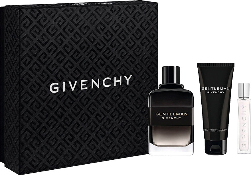 Givenchy Gentleman Boisee - Набор (edp/100ml + edp/12.5ml + sh/gel/75ml) — фото N1