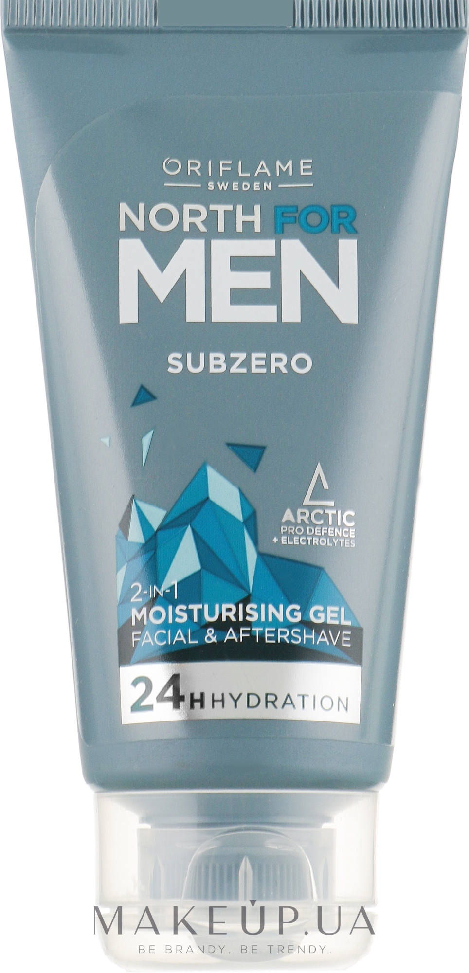 Увлажняющий гель после бритья - Oriflame Subzero North For Men Aftershave Balm — фото 50ml
