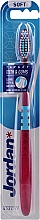 Духи, Парфюмерия, косметика Зубная щетка мягкая Target, розовая, узор - Jordan Target Teeth & Gums Soft