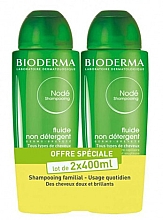 Духи, Парфюмерия, косметика Набор - Bioderma Node Shampoo (shm/2х400ml)