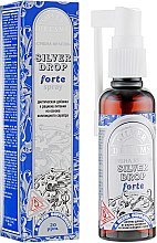 Диетическая добавка спрей "Серебряная капля форте" - Dr.Pirogov Silver Drop Forte Spray — фото N1