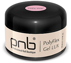 Парфумерія, косметика Поліфлекс гель холодний рожевий - PNB UV/LED PolyFlex Gel LUX Cool Pink *