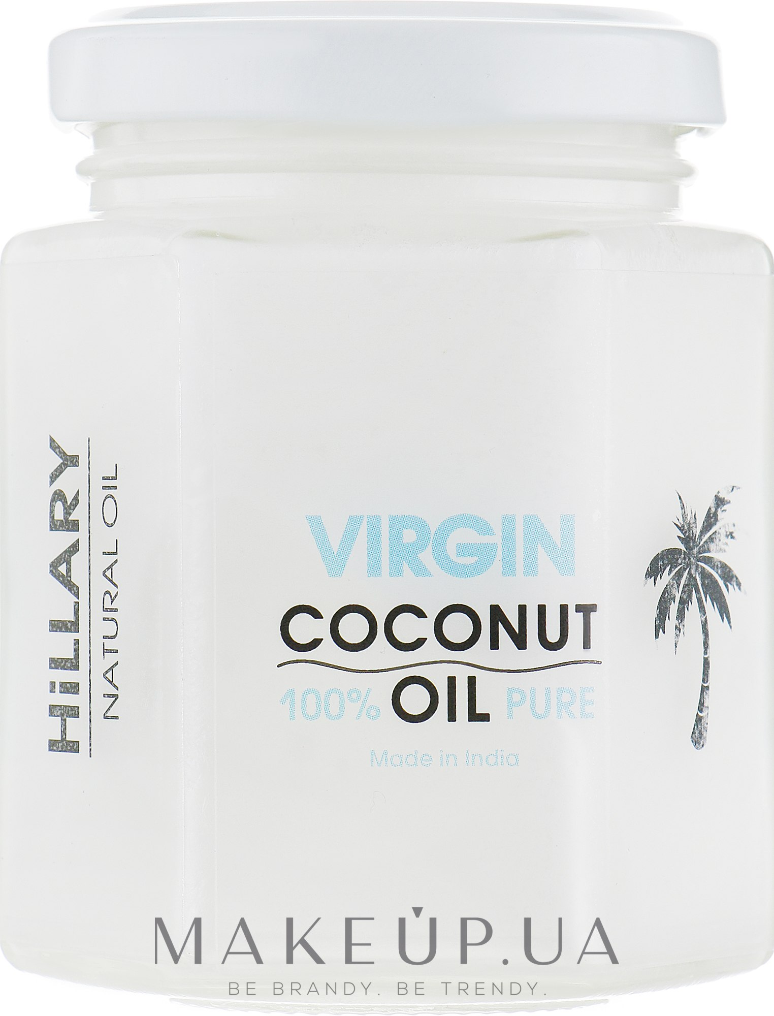 Нерафіноване кокосове масло - Hillary Virgin Coconut Oil — фото 190g