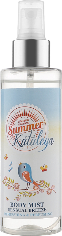 Освежающий спрей для тела "Чувственный Бриз" - BioFresh Kataleya Summer