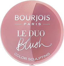 Духи, Парфюмерия, косметика Румяна для лица - Bourjois Le Duo Blush Color Sculpting
